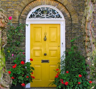 Front Door Yellow